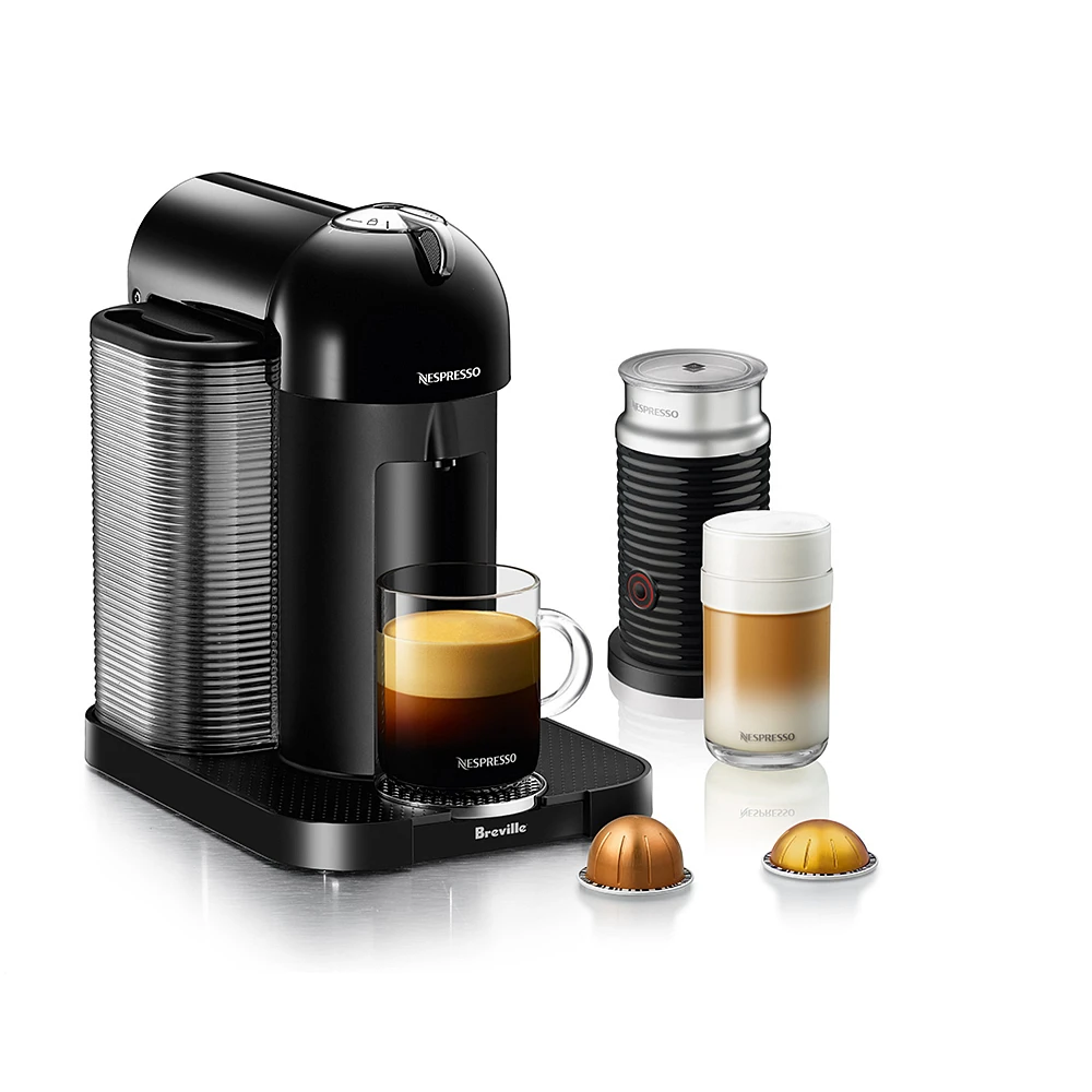 Nespresso Vertuo Coffee Maker & Espresso Machine by Breville with Aeroccino