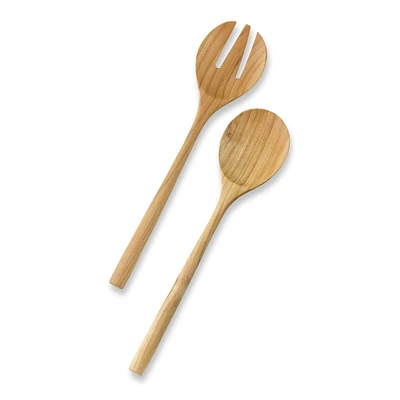 Teak Salad Servers