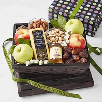 Manhattan Fruitier Kosher Apple & Cheese Snack Basket