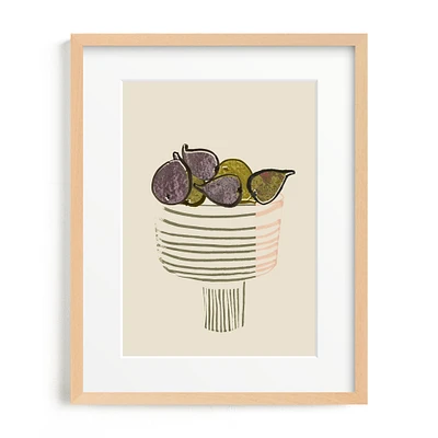Bowl of Figs Limited Edition Kitchen Art by Minted