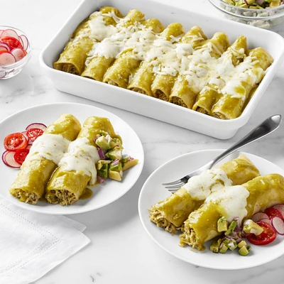 Alicia's Tamales Los Mayas Rolled Chicken Enchiladas, Set of 3