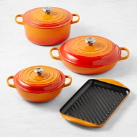 Le Creuset Signature Enameled Cast Iron -Piece Cookware Set