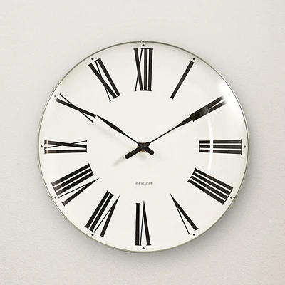 Arne Jacobsen Roman Wall Clock