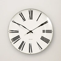 Arne Jacobsen Roman Wall Clock