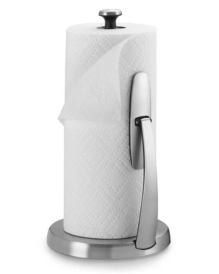 OXO Paper Towel Holder, Brushed Stainless-Steel