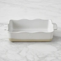 Emile Henry French Ceramic Ruffled Rectangular Baker