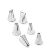 Ateco Pastry Tips, Set of 6