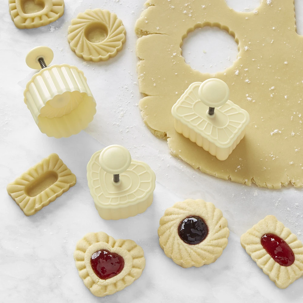 Williams Sonoma Thumbprint Cookie Stamps, Set of 3