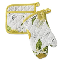 Meyer Lemon Oven Mitt & Potholder Set