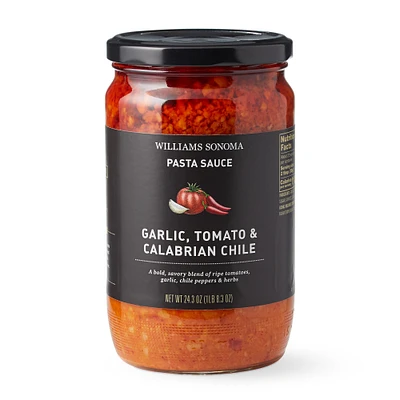 Williams Sonoma Pasta Sauce, Garlic Tomato and Calabrian Chile