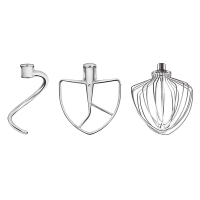 KitchenAid® Stainless-Steel 3 Piece Accessory Set for Bowl-Lift Stand Mixer