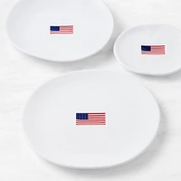 American Flag 12-Piece Dinnerware Set