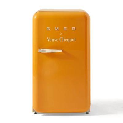 SMEG 50's Style Retro FAB 10 Veuve Clicquot Refrigerator, Special Edition