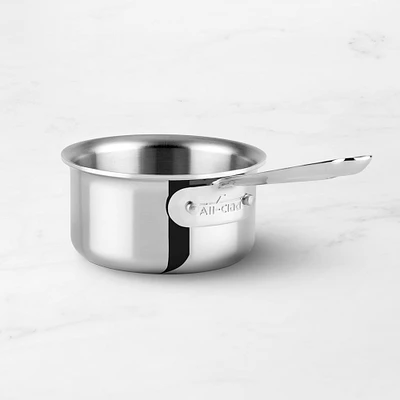 All-Clad D3® Tri-Ply Stainless-Steel Butter Warmer, 1/2-Qt.