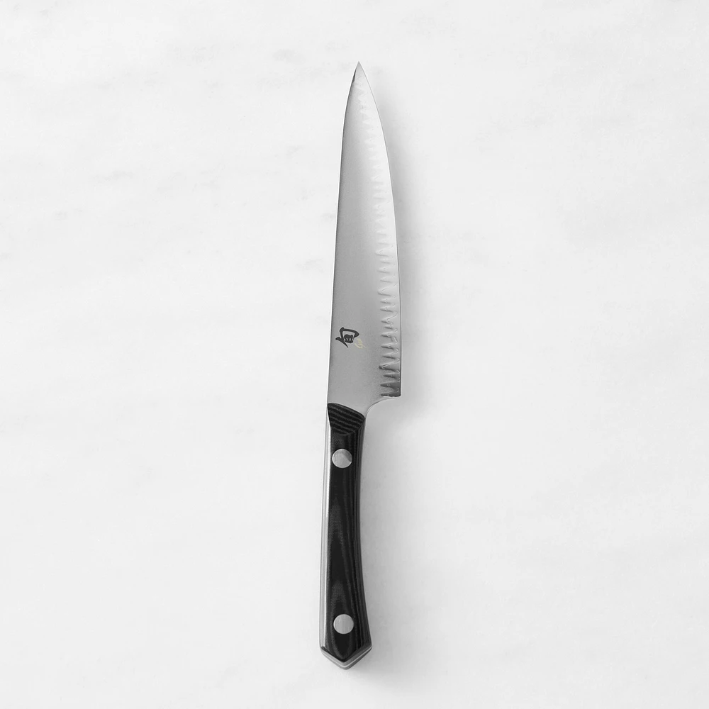 Shun Narukami Carbon Steel Utility Knife, 6"