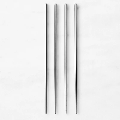 Williams Sonoma Stainless-Steel Chopsticks, Set of 4