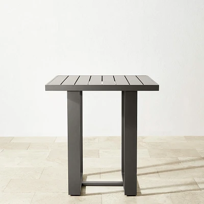 Santa Barbara Outdoor Slate Grey Bar Table