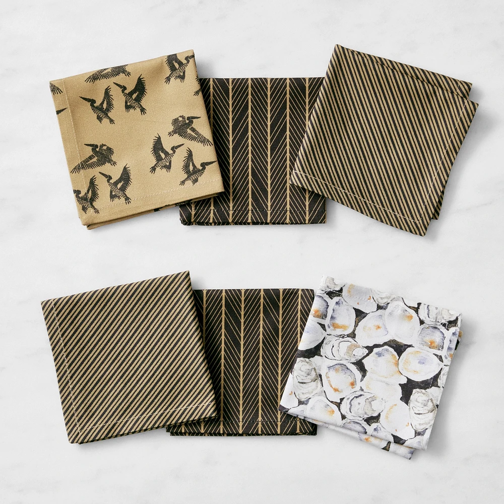 Williams Sonoma x Billy Reid Cocktail Napkins, Set of 6