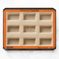 Silpat Nonstick Perforated Aluminum Baking Tray and Silpat Nonstick Loaf Pan