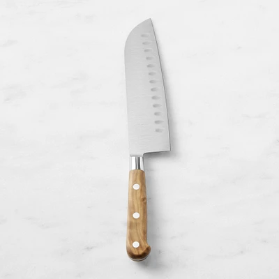 32 Dumas Idéal Olivewood Santoku Knife, 7"