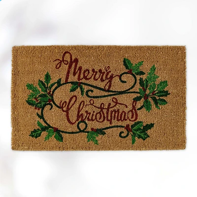 Williams Sonoma Merry Christmas Door Mat