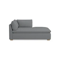 OPEN BOX: Laguna 3-Piece L-Shape Chaise Sectional with Ottoman, Right