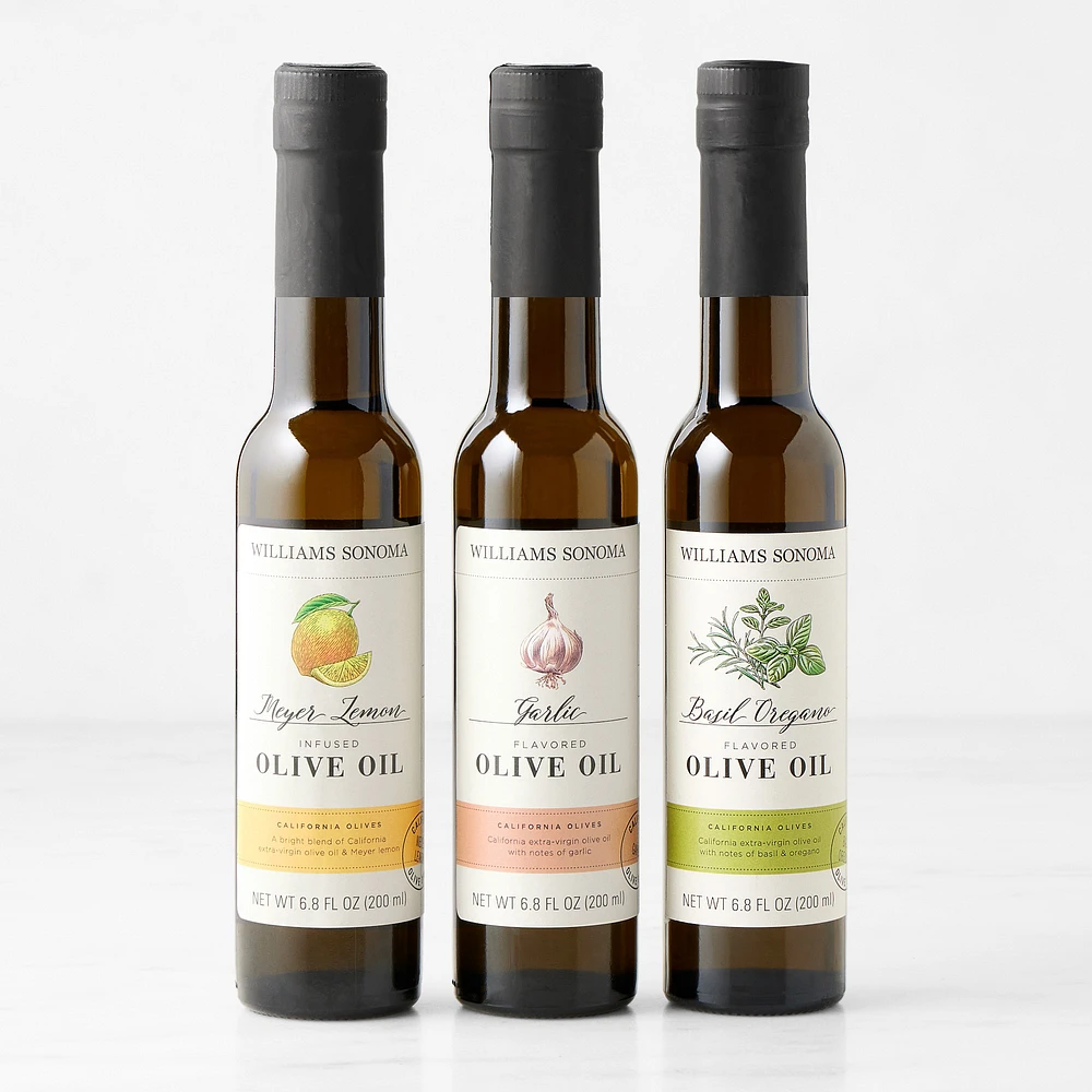 Williams Sonoma Flavored & Infused Oils Collection