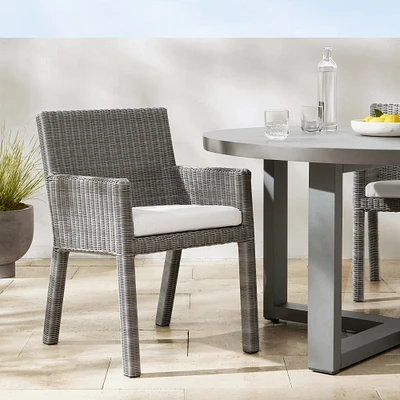 Siena Outdoor All-Weather Weave Dining Armchair