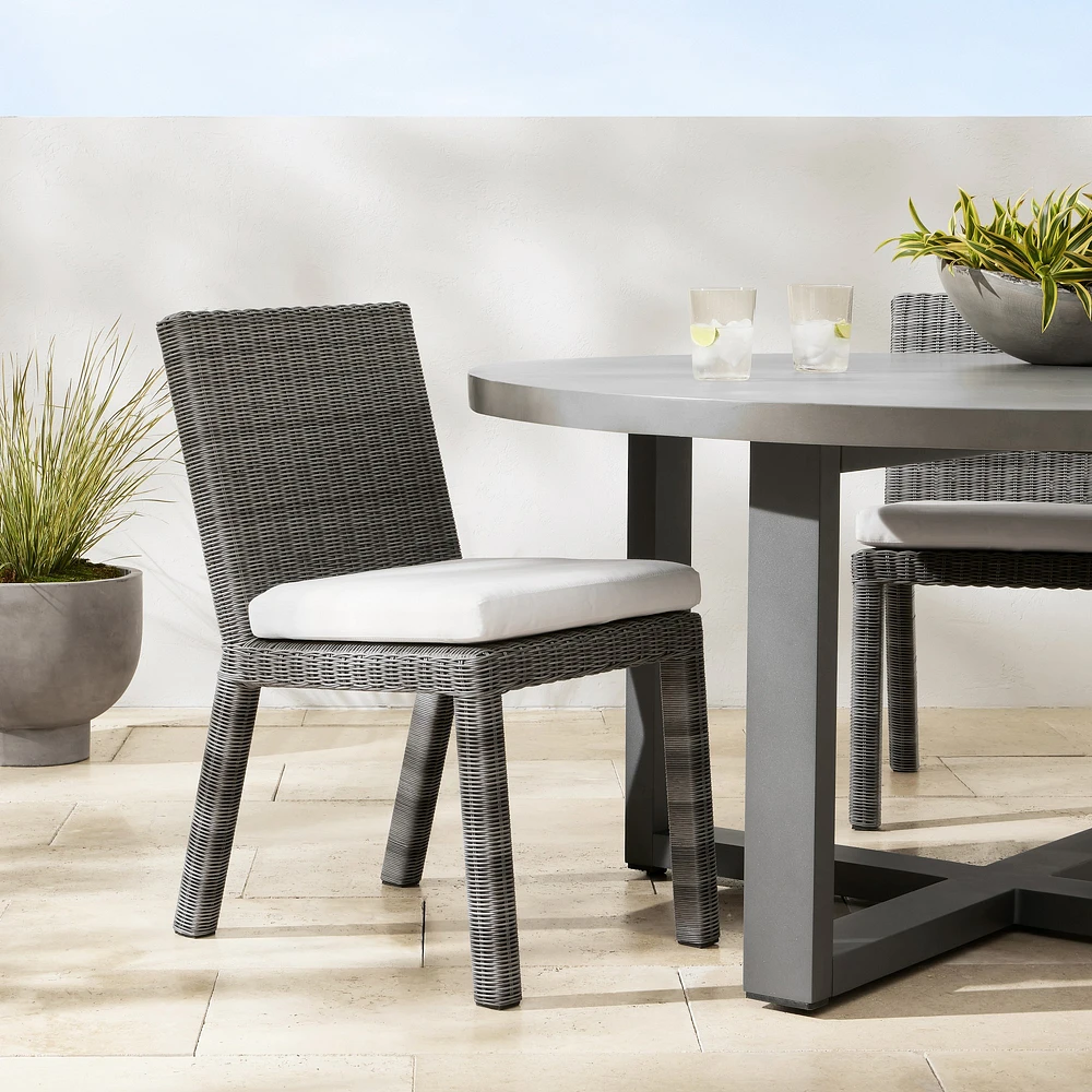 Siena Outdoor All-Weather Weave Dining Side Chair