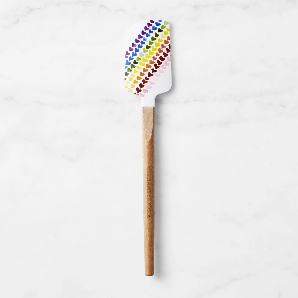 Williams Sonoma Trevor Project Pride Wood Handled Spatula, Medium