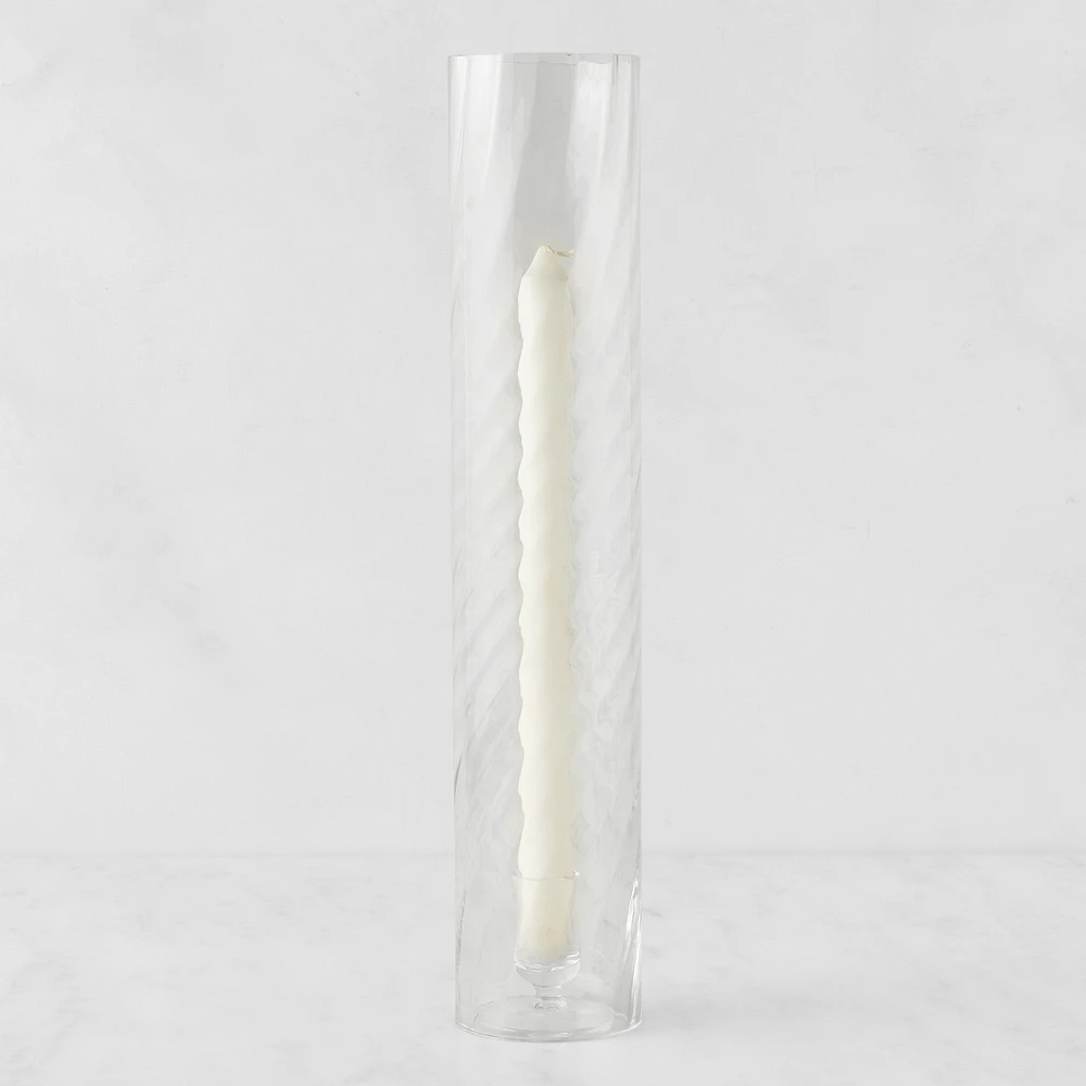 AERIN Soft Spiraling Glass Taper Holder