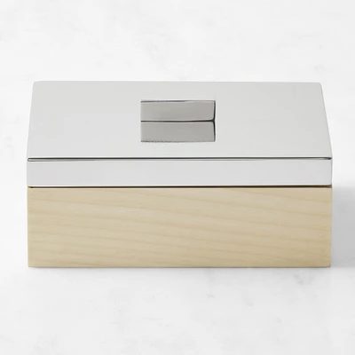 AERIN Figured Sycamore Box