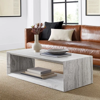 Pierre Travertine Coffee Table