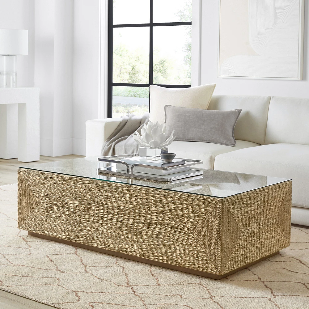 Point Reyes Rectangular Coffee Table (56")