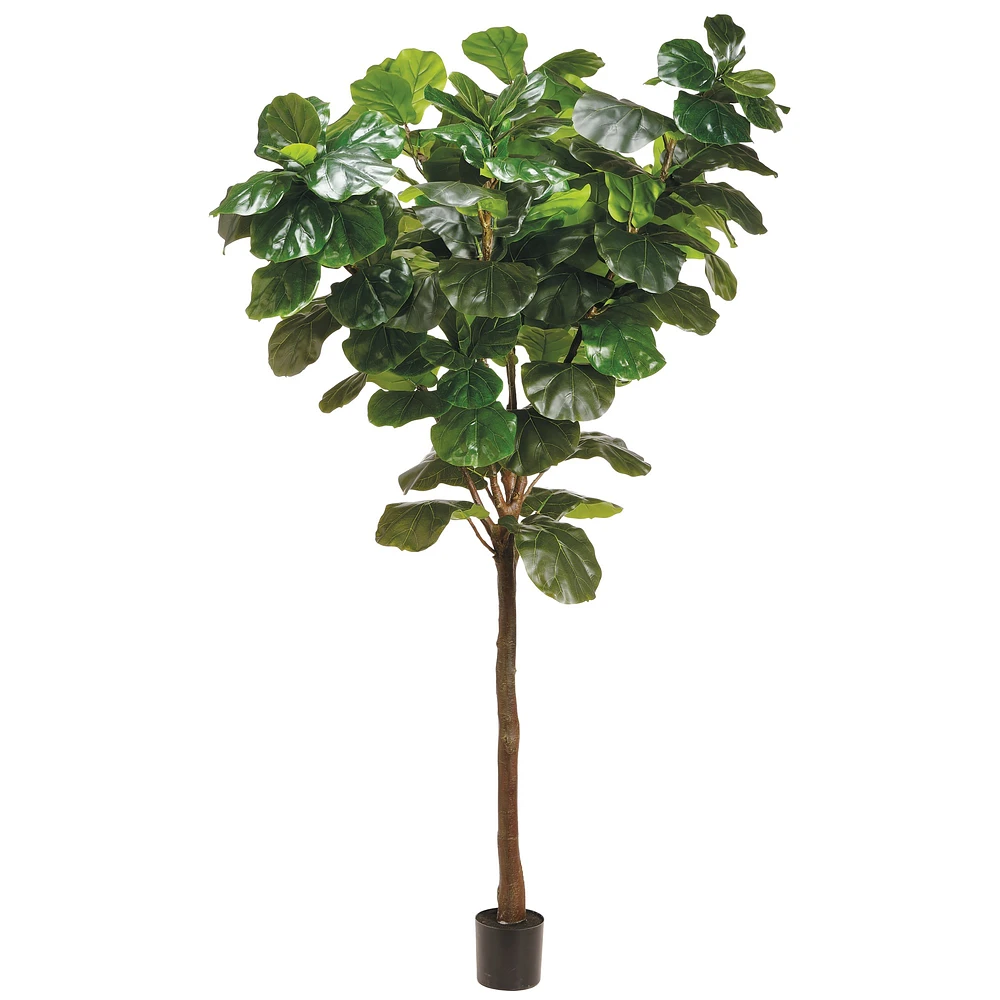 9' EVA Faux Fiddle Leaf Tree in Pot