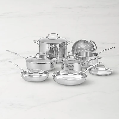 Cuisinart Chef's Classic Stainless Steel -Piece Cookware Set