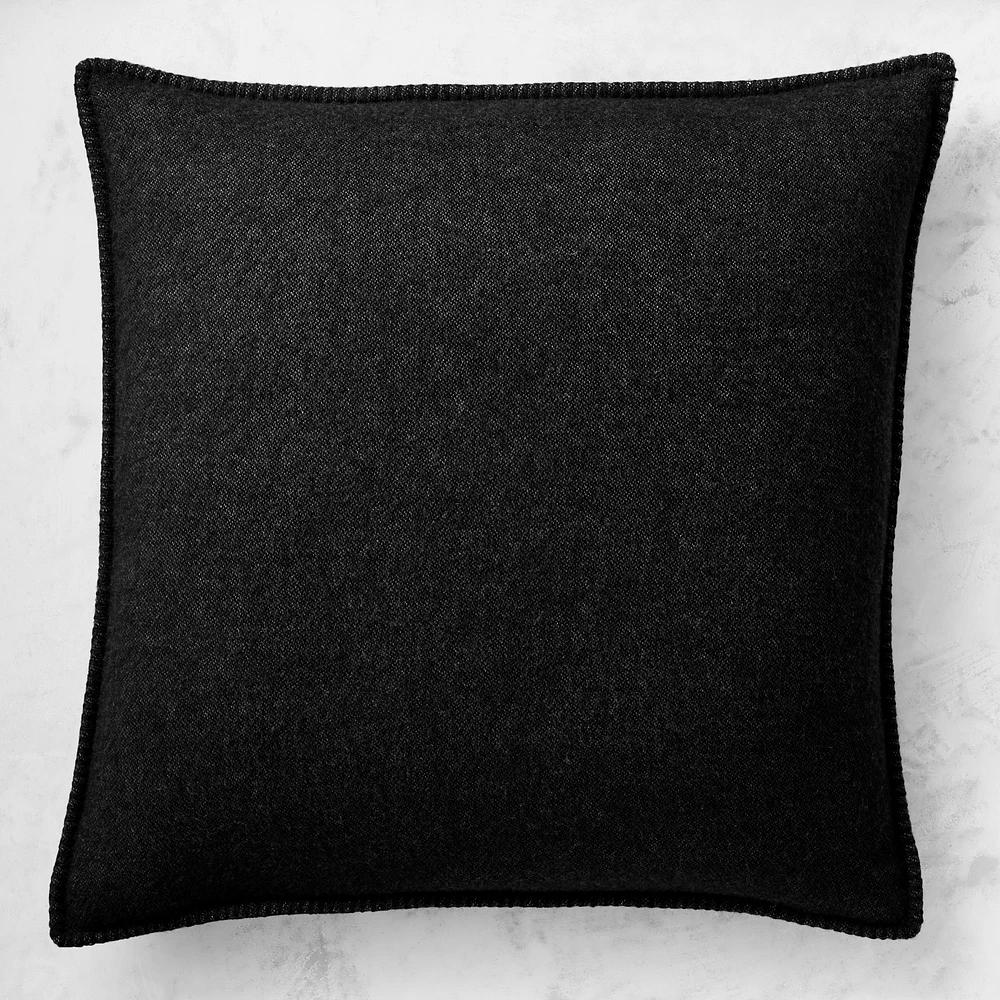 Solid Merino Wool Pillow Cover