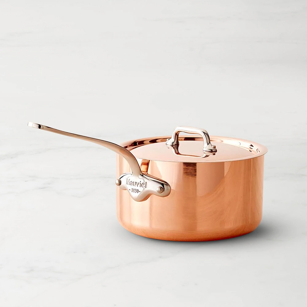 Mauviel Copper Triply M'3 S Saucepan