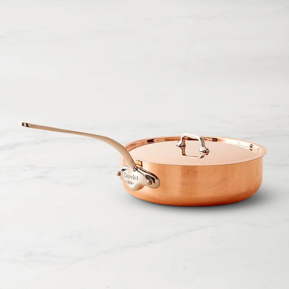 Mauviel Copper Triply M'3 S Sauté Pan