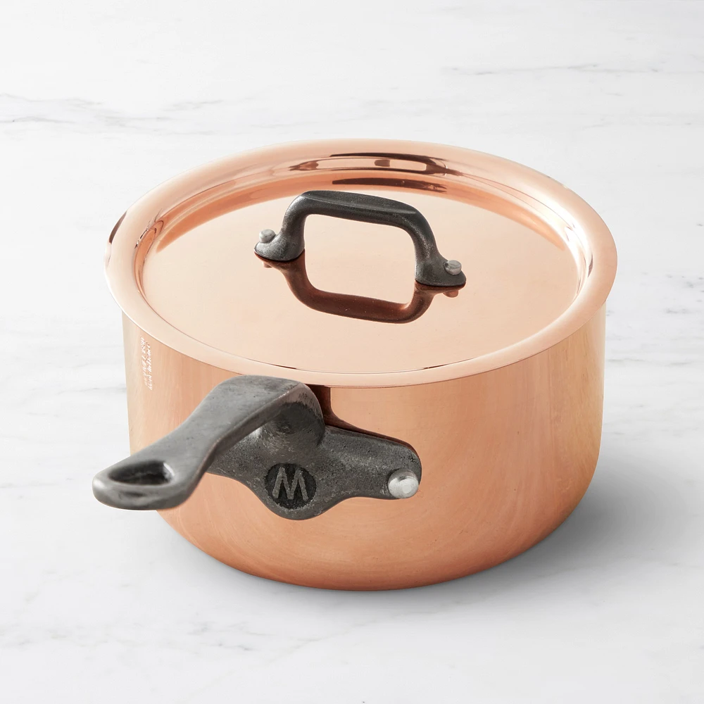 Mauviel Copper M'200 CI Saucepan