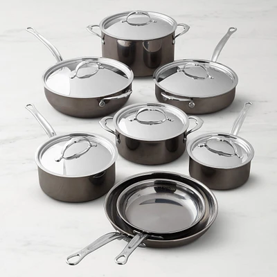 Hestan NanoBond® Titanium Stainless-Steel -Piece Cookware Set