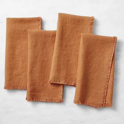 Fringed Napkins, Set of 4