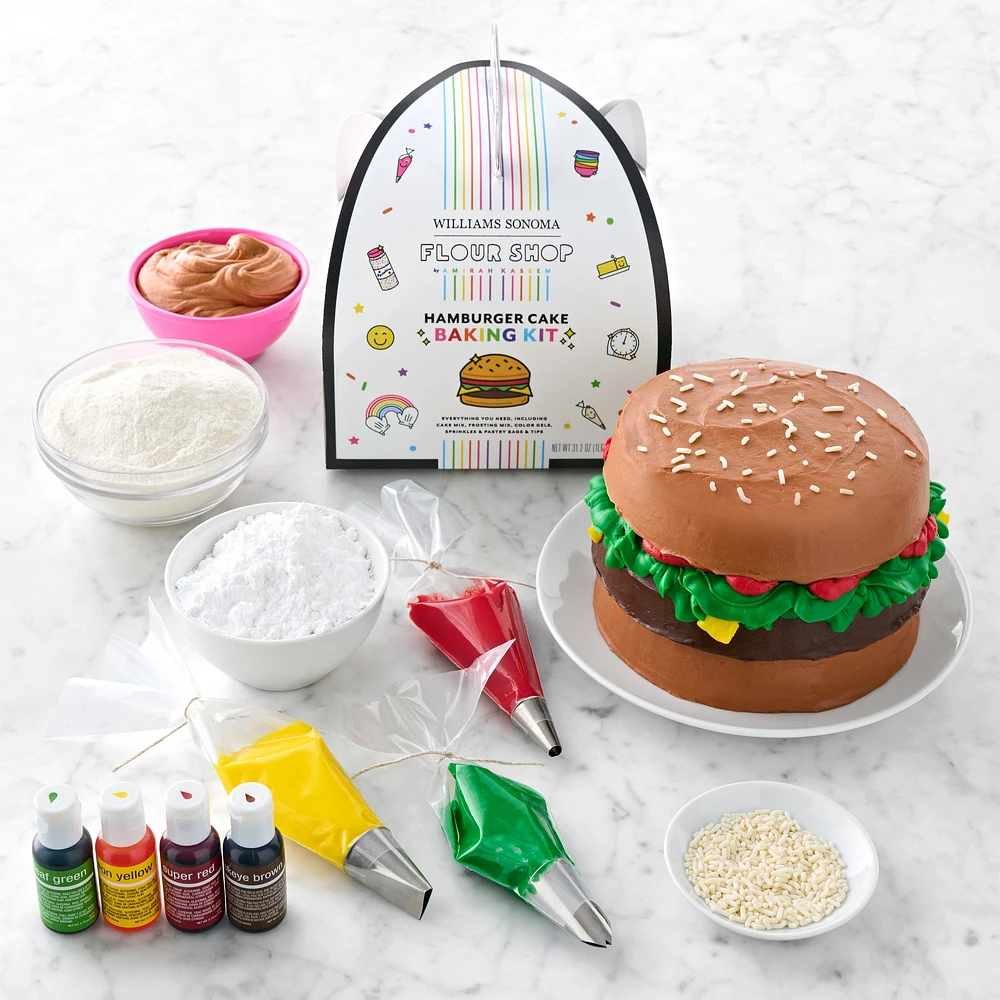 Flour Shop Hamburger Cake Baking Kit