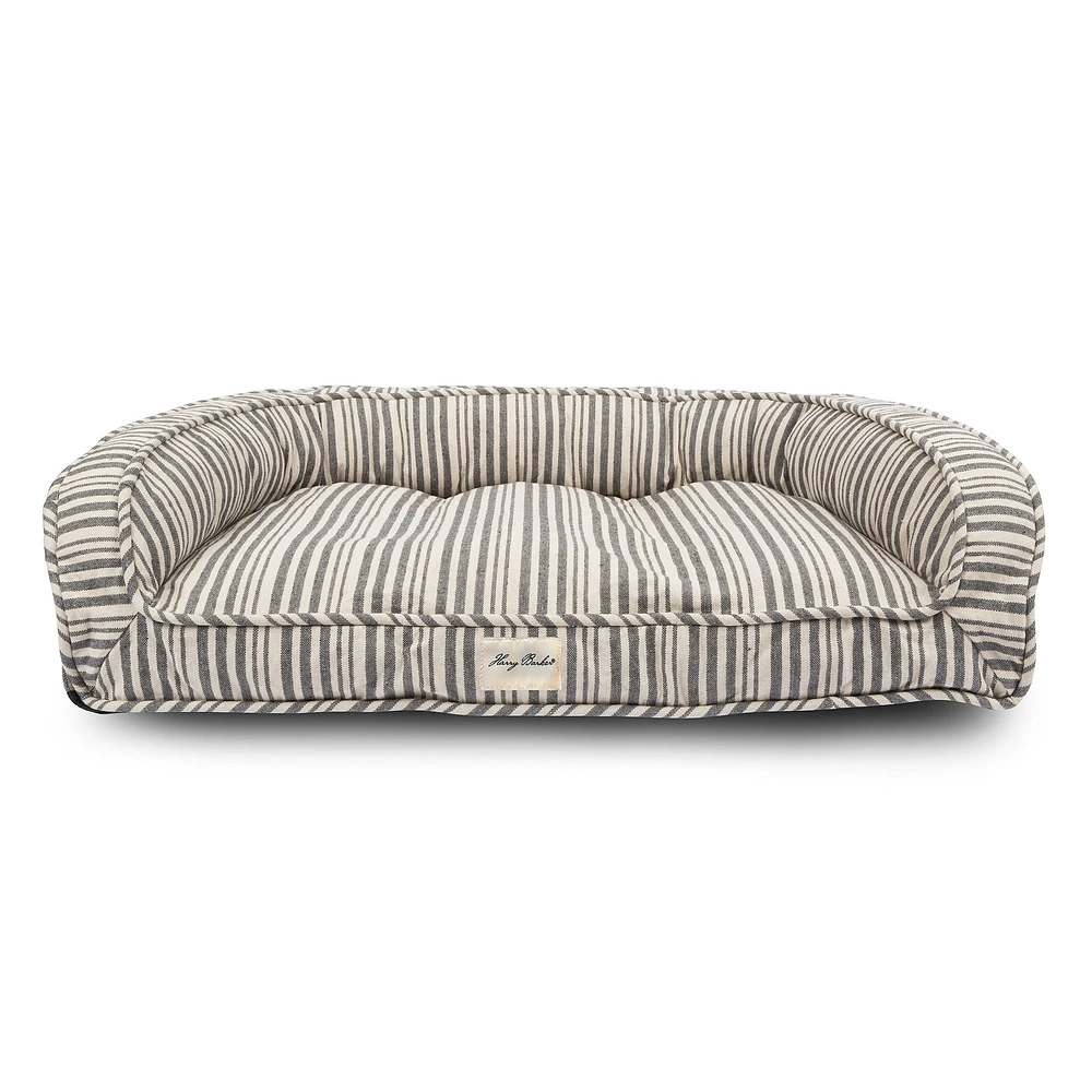 Harry Barker Market Stripe Dog Lounger, Large