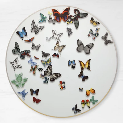 Christian Lacroix Butterfly Parade Charger