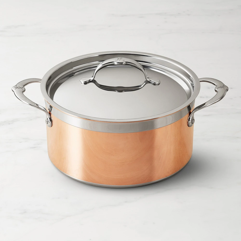 Hestan CopperBond Covered Stockpot, 6-Qt.