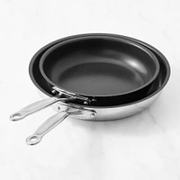 Cuisinart Chef’s Classic Stainless-Steel Nonstick Fry Pan Set, 8" & 10"