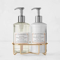 Williams Sonoma Sunny Orange Citrus Hand Soap & Lotion 3-Piece Set