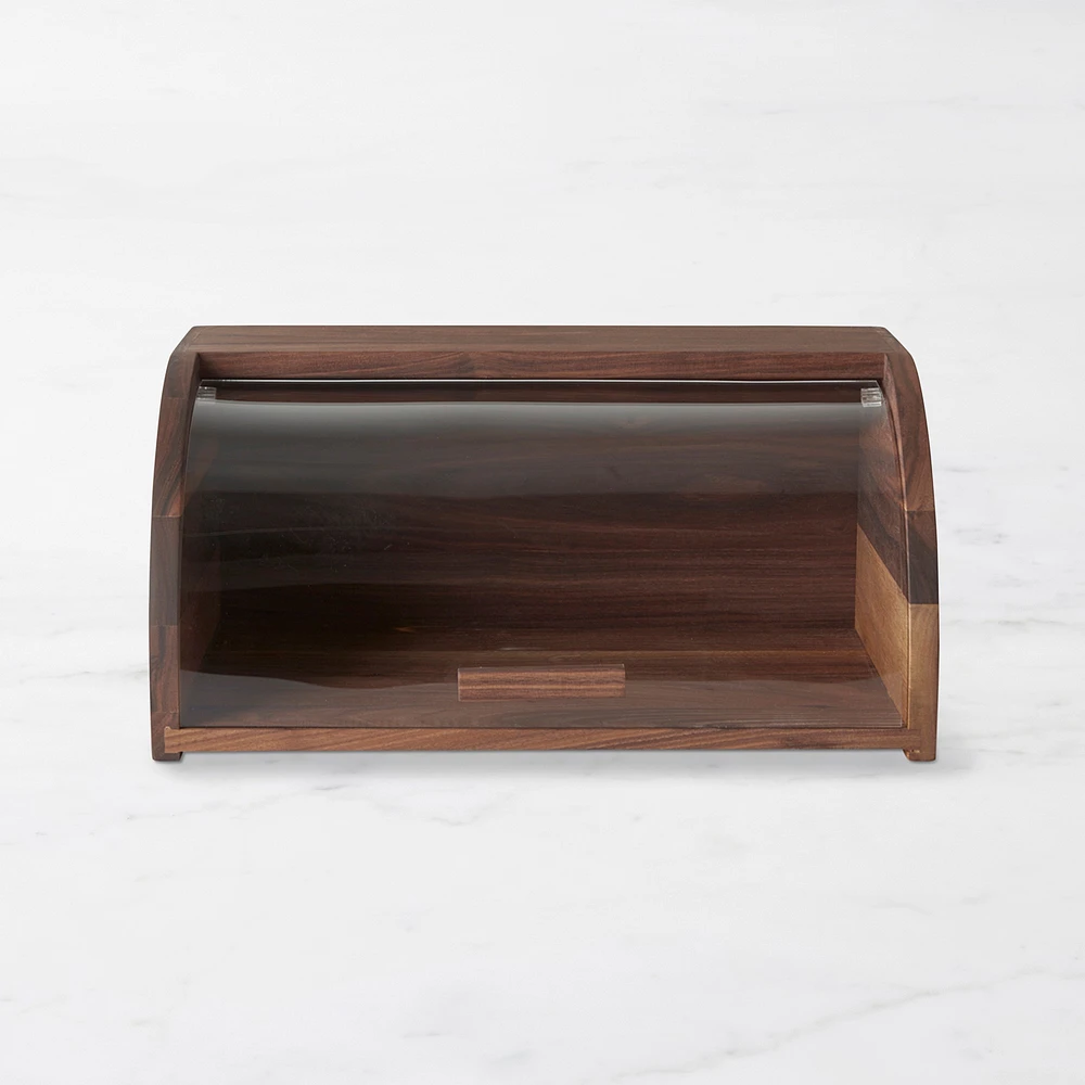 Williams Sonoma Walnut Bread Box