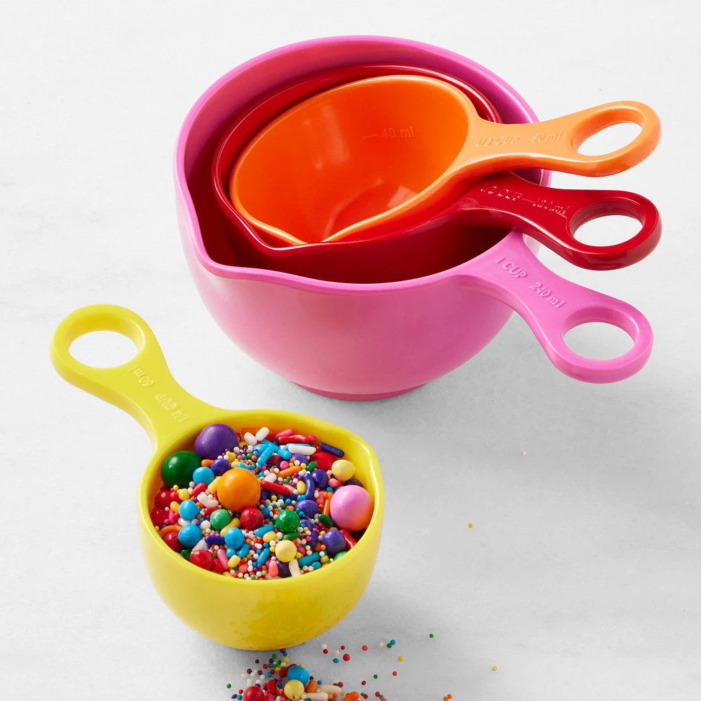 Flour Shop Rainbow Measuring Cups and Spoons